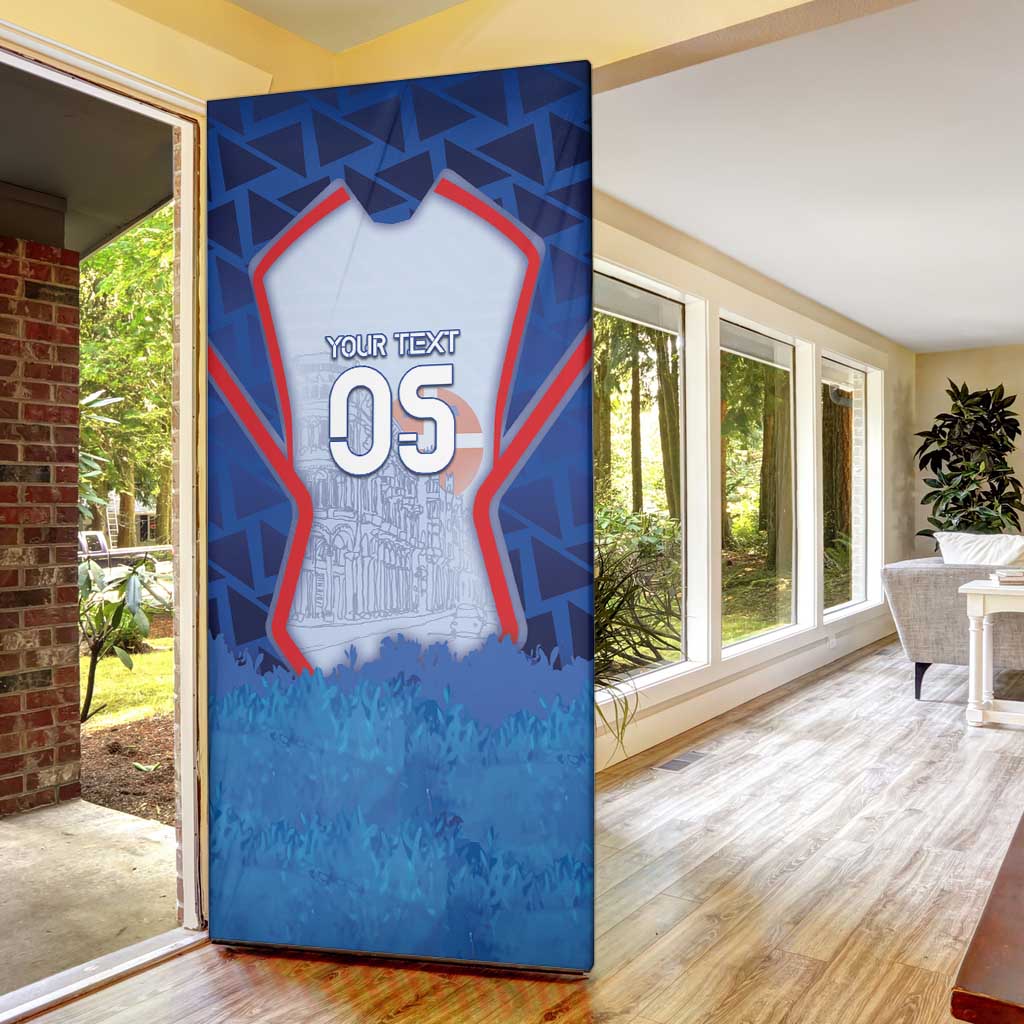 Custom Italy Piedmont Door Cover Capital Turin Urban Sketch