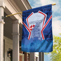 Italy Piedmont Garden Flag Capital Turin Urban Sketch