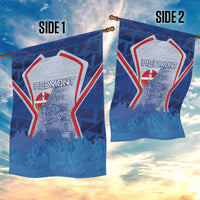 Italy Piedmont Garden Flag Capital Turin Urban Sketch