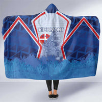 Italy Piedmont Hooded Blanket Capital Turin Urban Sketch