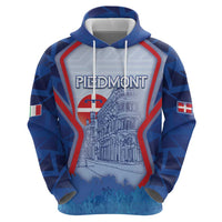 Custom Italy Piedmont Hoodie Capital Turin Urban Sketch