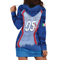 Custom Italy Piedmont Hoodie Dress Capital Turin Urban Sketch