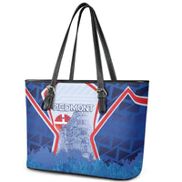 Italy Piedmont Leather Tote Bag Capital Turin Urban Sketch