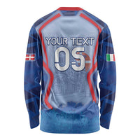 Custom Italy Piedmont Long Sleeve Shirt Capital Turin Urban Sketch