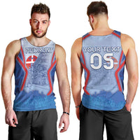 Custom Italy Piedmont Men Tank Top Capital Turin Urban Sketch