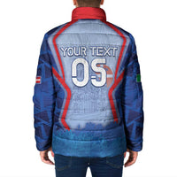 Custom Italy Piedmont Padded Jacket Capital Turin Urban Sketch