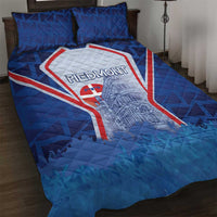 Italy Piedmont Quilt Bed Set Capital Turin Urban Sketch