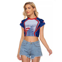Custom Italy Piedmont Raglan Cropped T Shirt Capital Turin Urban Sketch
