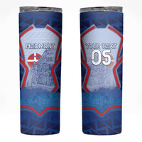 Custom Italy Piedmont Skinny Tumbler Capital Turin Urban Sketch