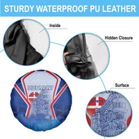 Italy Piedmont Spare Tire Cover Capital Turin Urban Sketch