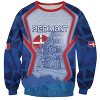 Custom Italy Piedmont Sweatshirt Capital Turin Urban Sketch