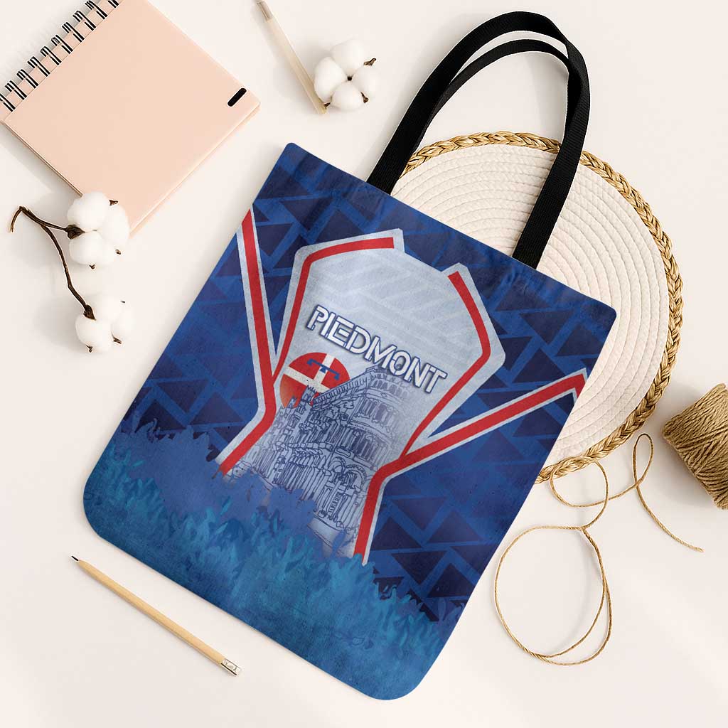 Italy Piedmont Tote Bag Capital Turin Urban Sketch