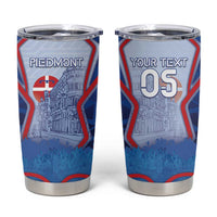 Custom Italy Piedmont Tumbler Cup Capital Turin Urban Sketch