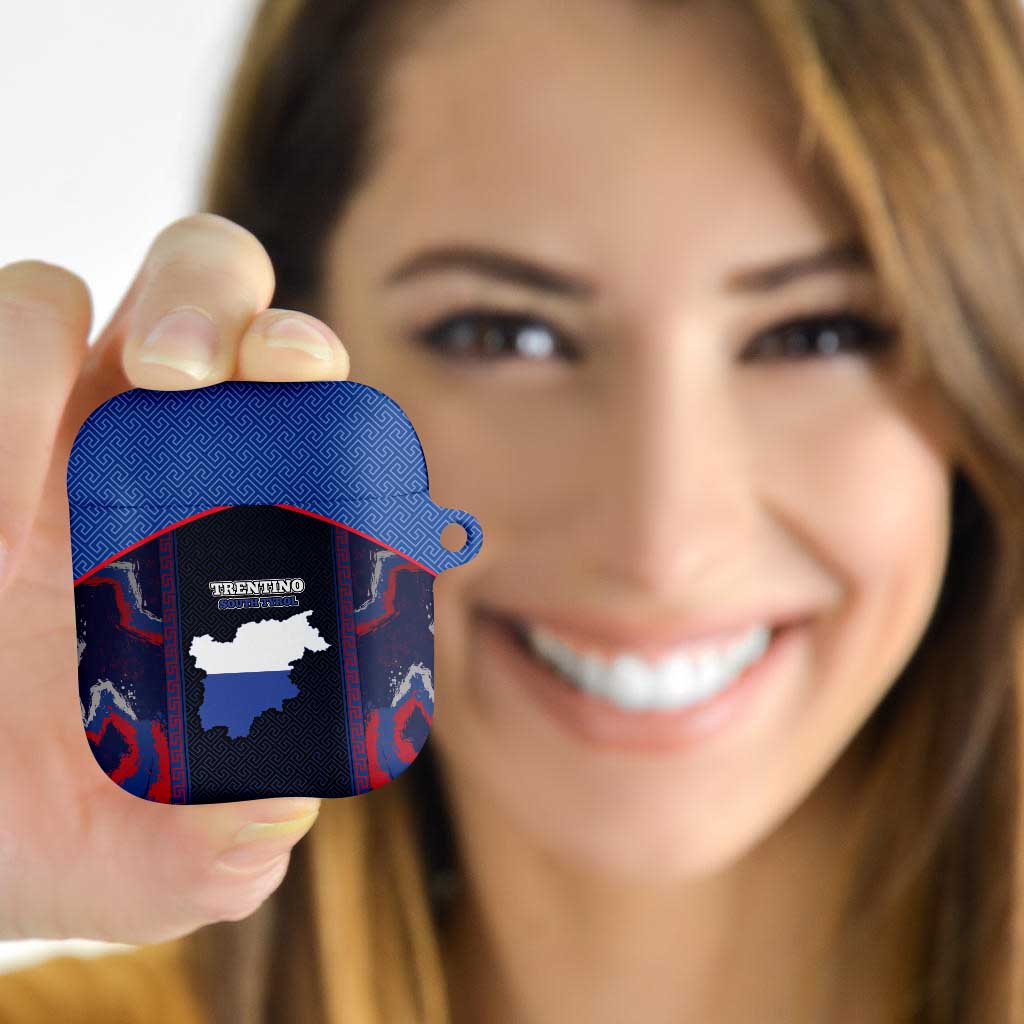 Italy Trentino-South Tyrol AirPods Case Coat Of Arms Eagle And Roman Patterns