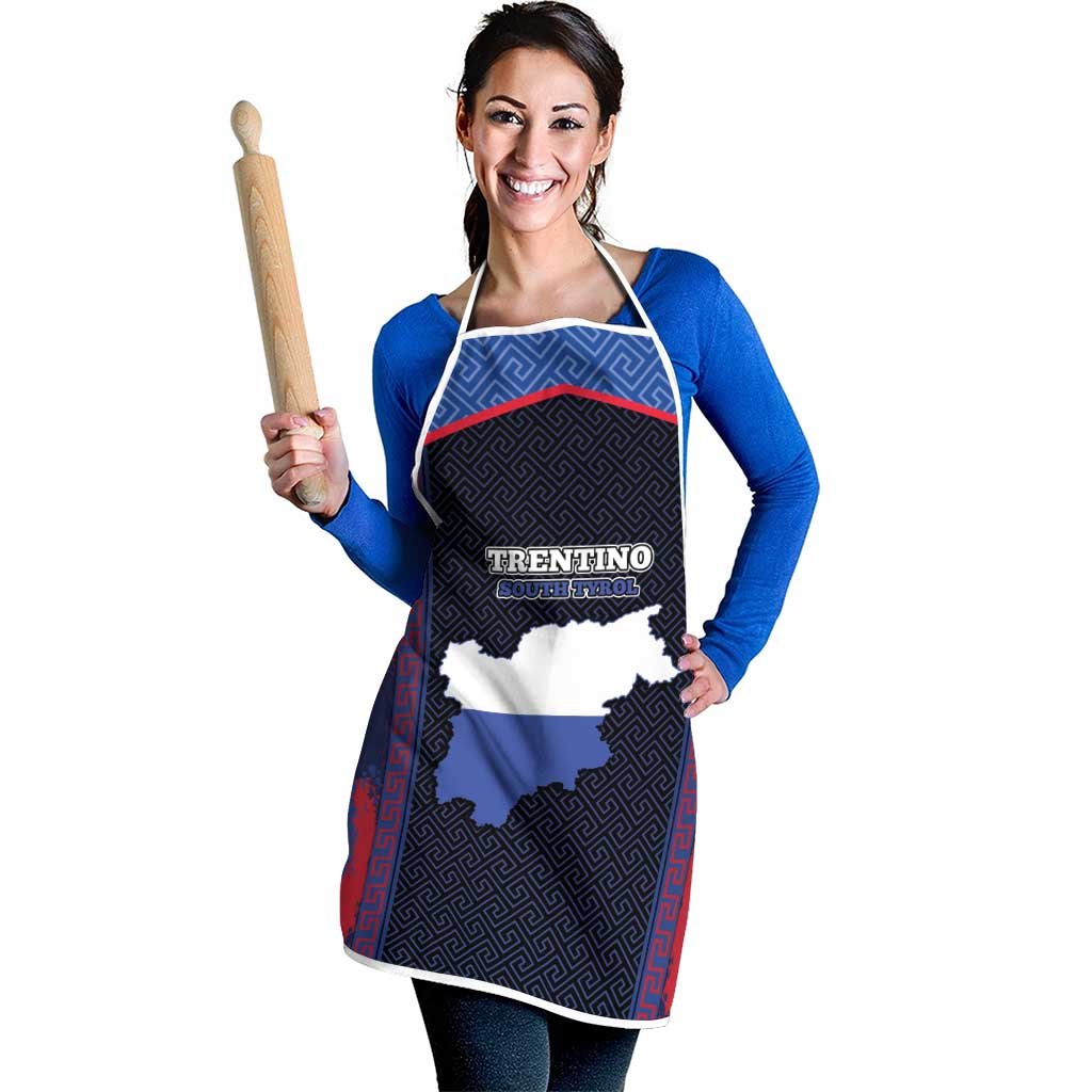 Italy Trentino-South Tyrol Apron Coat Of Arms Eagle And Roman Patterns