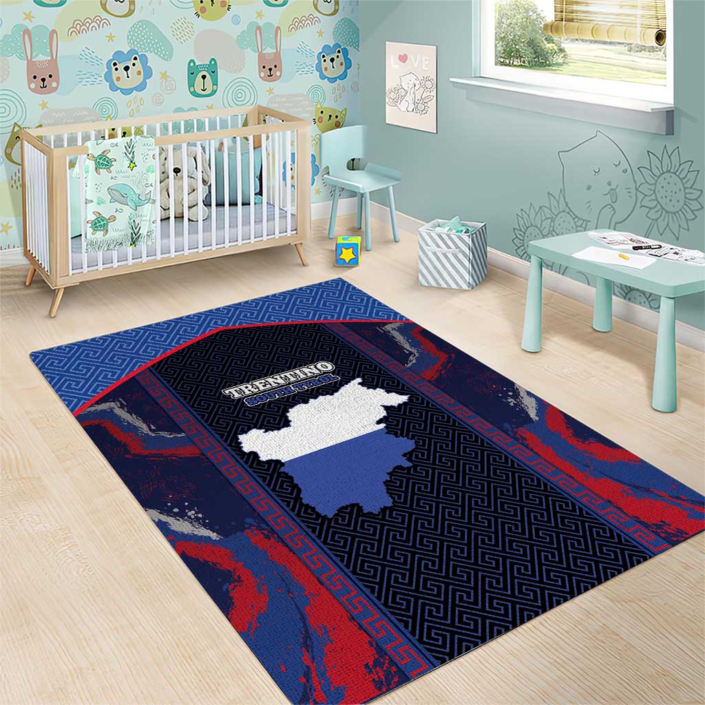 Italy Trentino-South Tyrol Area Rug Coat Of Arms Eagle And Roman Patterns