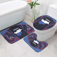 Italy Trentino-South Tyrol Bathroom Set Coat Of Arms Eagle And Roman Patterns