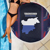 Italy Trentino-South Tyrol Beach Blanket Coat Of Arms Eagle And Roman Patterns