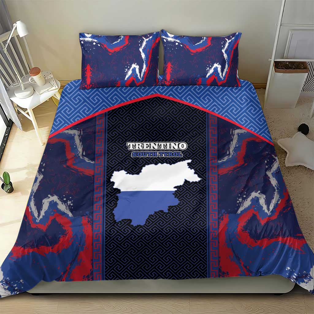 Italy Trentino-South Tyrol Bedding Set Coat Of Arms Eagle And Roman Patterns