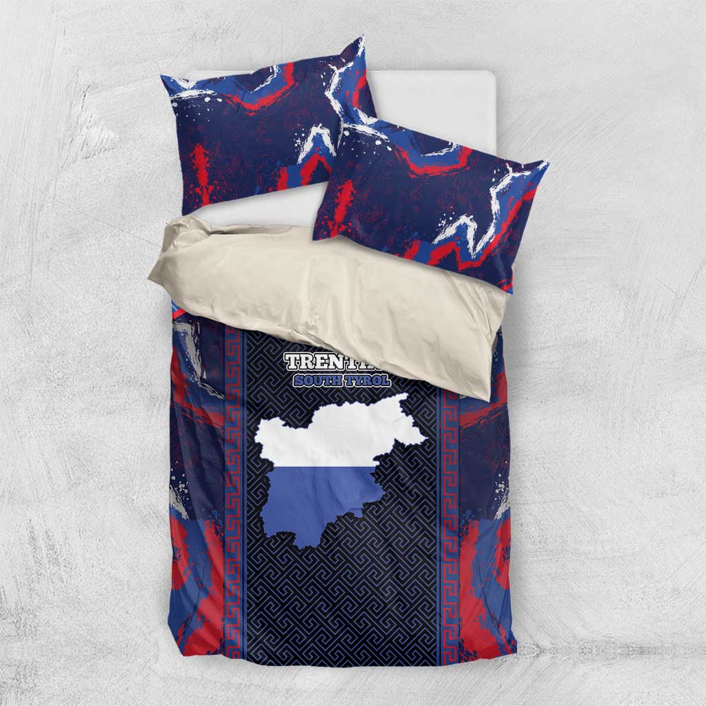 Italy Trentino-South Tyrol Bedding Set Coat Of Arms Eagle And Roman Patterns