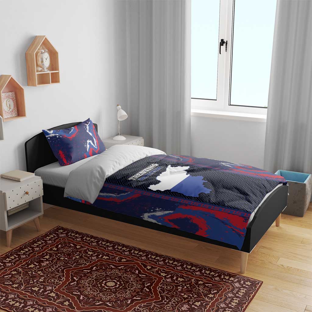 Italy Trentino-South Tyrol Bedding Set Coat Of Arms Eagle And Roman Patterns