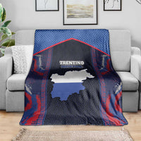 Italy Trentino-South Tyrol Blanket Coat Of Arms Eagle And Roman Patterns