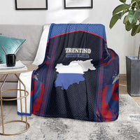 Italy Trentino-South Tyrol Blanket Coat Of Arms Eagle And Roman Patterns