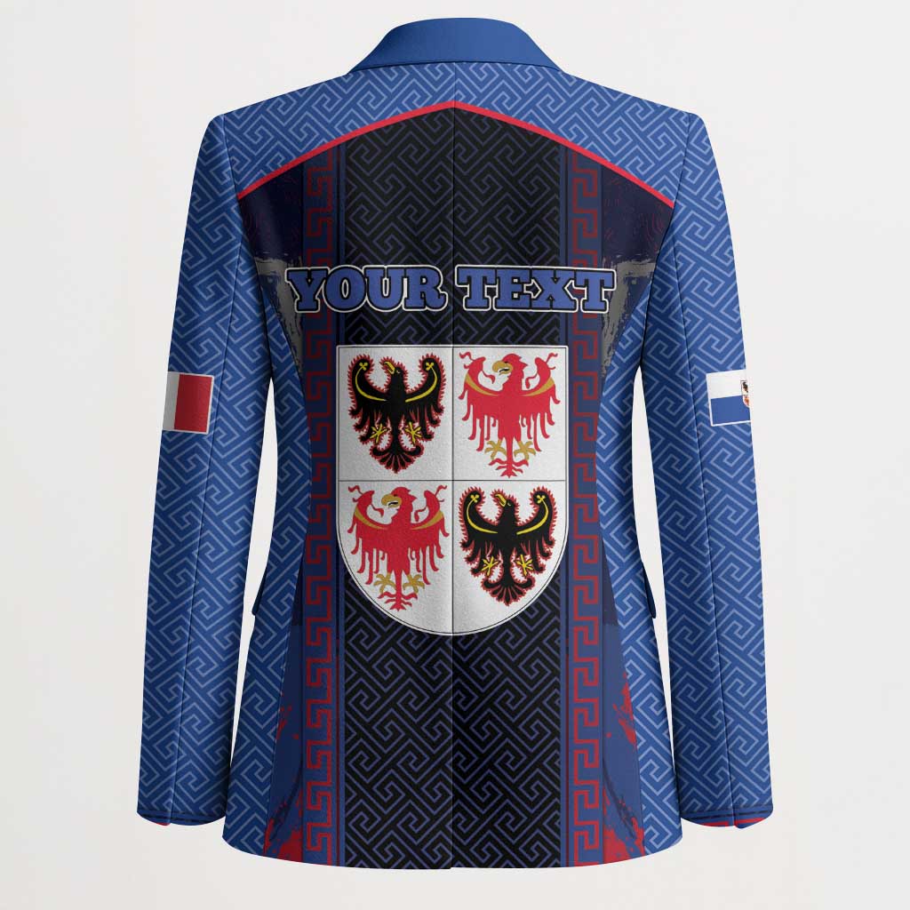 Personalized Italy Trentino-South Tyrol Blazer Coat Of Arms Eagle And Roman Patterns