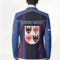 Personalized Italy Trentino-South Tyrol Blazer Coat Of Arms Eagle And Roman Patterns