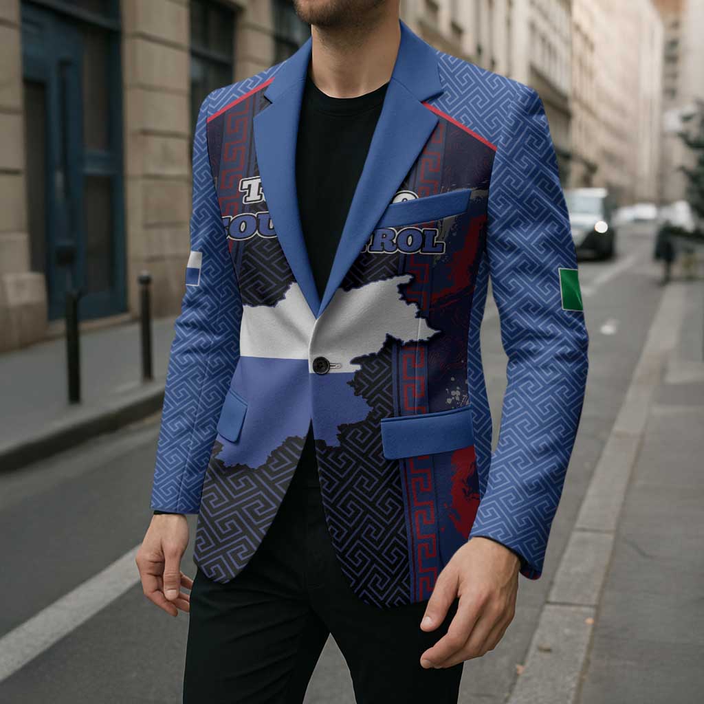 Personalized Italy Trentino-South Tyrol Blazer Coat Of Arms Eagle And Roman Patterns