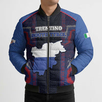 Personalized Italy Trentino-South Tyrol Bomber Puffer Jacket Coat Of Arms Eagle And Roman Patterns