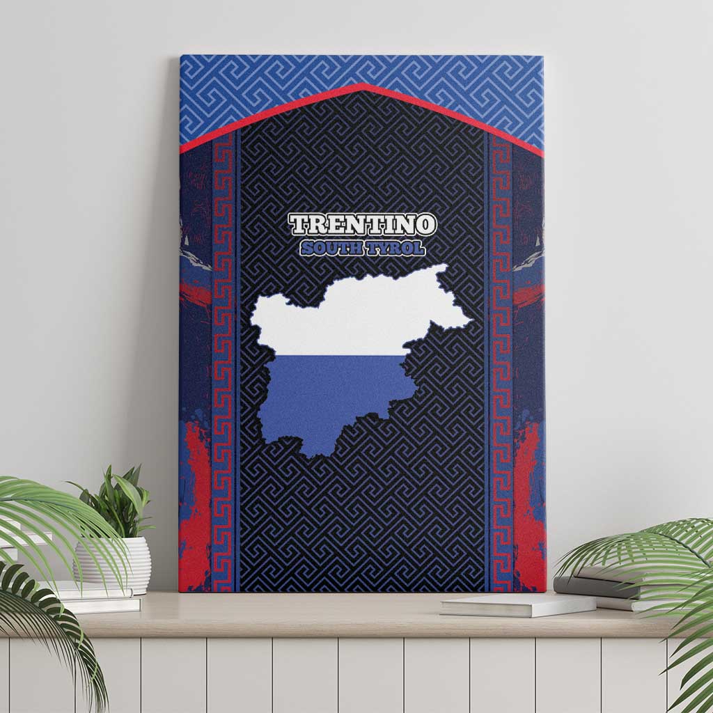Italy Trentino-South Tyrol Canvas Wall Art Coat Of Arms Eagle And Roman Patterns