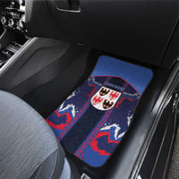 Personalized Italy Trentino-South Tyrol Car Mats Coat Of Arms Eagle And Roman Patterns