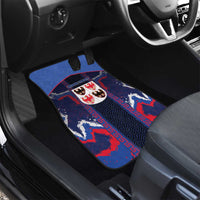Personalized Italy Trentino-South Tyrol Car Mats Coat Of Arms Eagle And Roman Patterns
