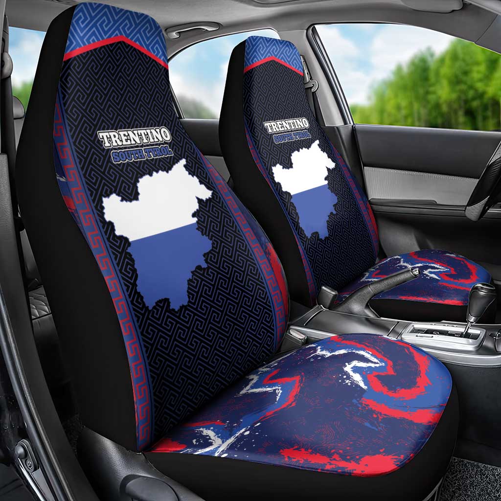 Italy Trentino-South Tyrol Car Seat Cover Coat Of Arms Eagle And Roman Patterns