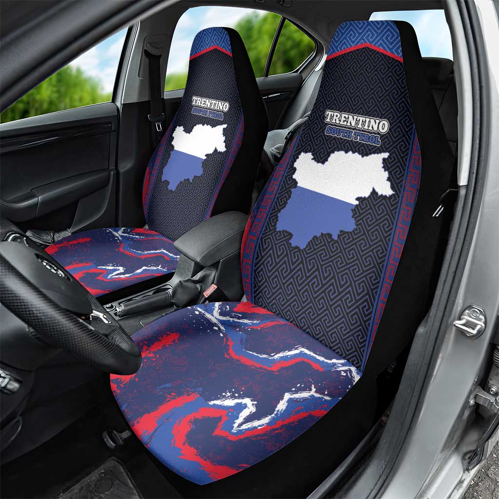 Italy Trentino-South Tyrol Car Seat Cover Coat Of Arms Eagle And Roman Patterns