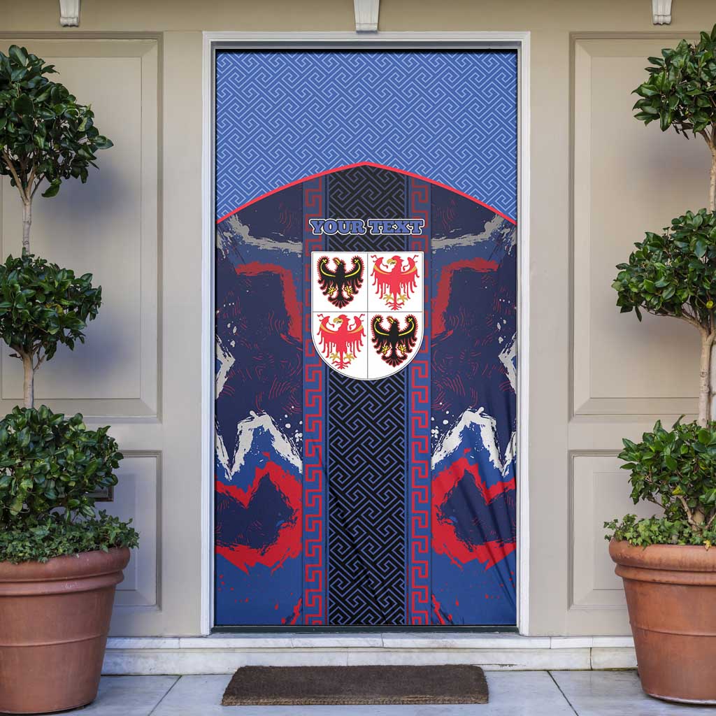 Personalized Italy Trentino-South Tyrol Door Cover Coat Of Arms Eagle And Roman Patterns