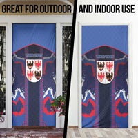 Personalized Italy Trentino-South Tyrol Door Cover Coat Of Arms Eagle And Roman Patterns