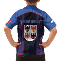 Personalized Italy Trentino-South Tyrol Family Matching Mermaid Dress and Hawaiian Shirt Coat Of Arms Eagle And Roman Patterns