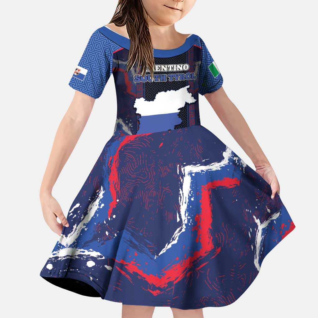 Personalized Italy Trentino-South Tyrol Family Matching Mermaid Dress and Hawaiian Shirt Coat Of Arms Eagle And Roman Patterns