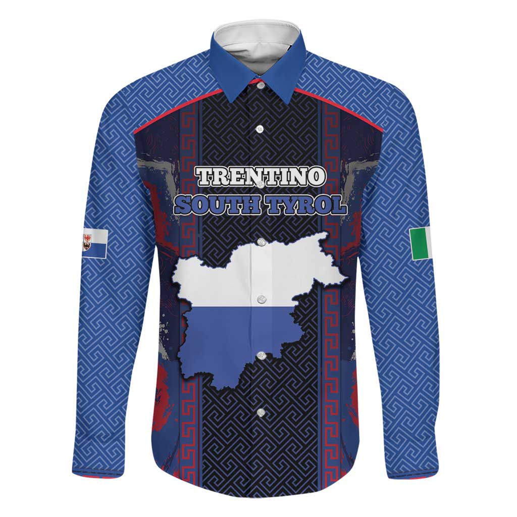 Personalized Italy Trentino-South Tyrol Family Matching Mermaid Dress and Hawaiian Shirt Coat Of Arms Eagle And Roman Patterns