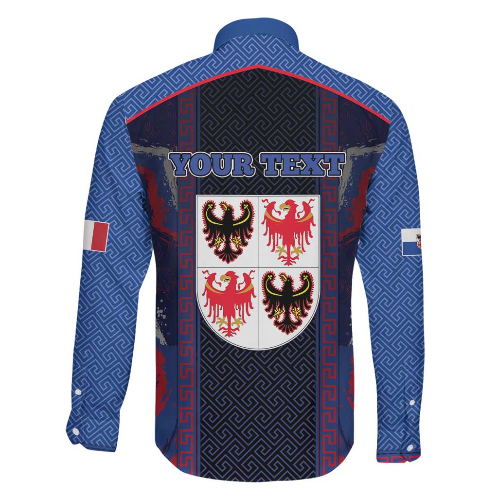 Personalized Italy Trentino-South Tyrol Family Matching Mermaid Dress and Hawaiian Shirt Coat Of Arms Eagle And Roman Patterns