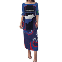 Personalized Italy Trentino-South Tyrol Family Matching Puletasi and Hawaiian Shirt Coat Of Arms Eagle And Roman Patterns