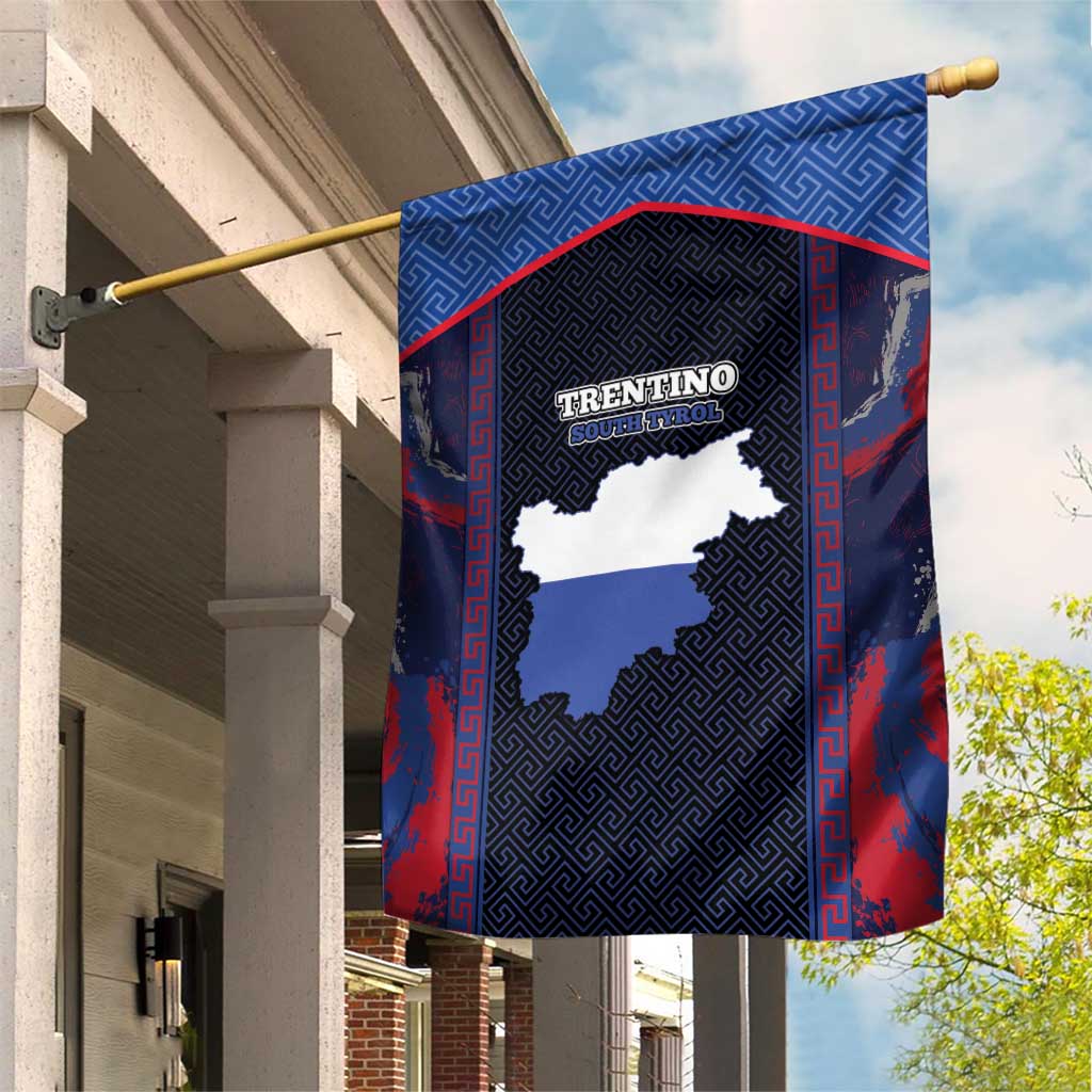 Italy Trentino-South Tyrol Garden Flag Coat Of Arms Eagle And Roman Patterns
