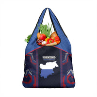 Italy Trentino-South Tyrol Grocery Bag Coat Of Arms Eagle And Roman Patterns
