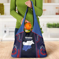 Italy Trentino-South Tyrol Grocery Bag Coat Of Arms Eagle And Roman Patterns