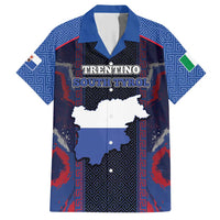 Personalized Italy Trentino-South Tyrol Hawaiian Shirt Coat Of Arms Eagle And Roman Patterns