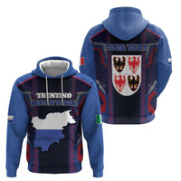 Personalized Italy Trentino-South Tyrol Hoodie Coat Of Arms Eagle And Roman Patterns