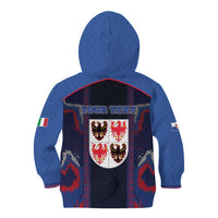 Personalized Italy Trentino-South Tyrol Kid Hoodie Coat Of Arms Eagle And Roman Patterns