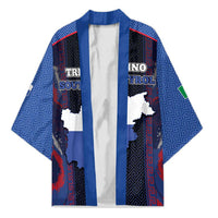 Personalized Italy Trentino-South Tyrol Kimono Coat Of Arms Eagle And Roman Patterns